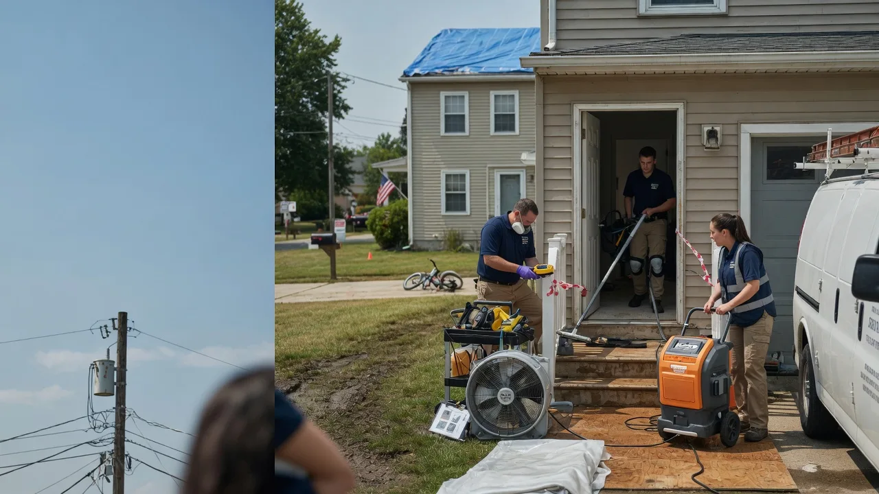 Water Damage Repair in Steger, IL near me